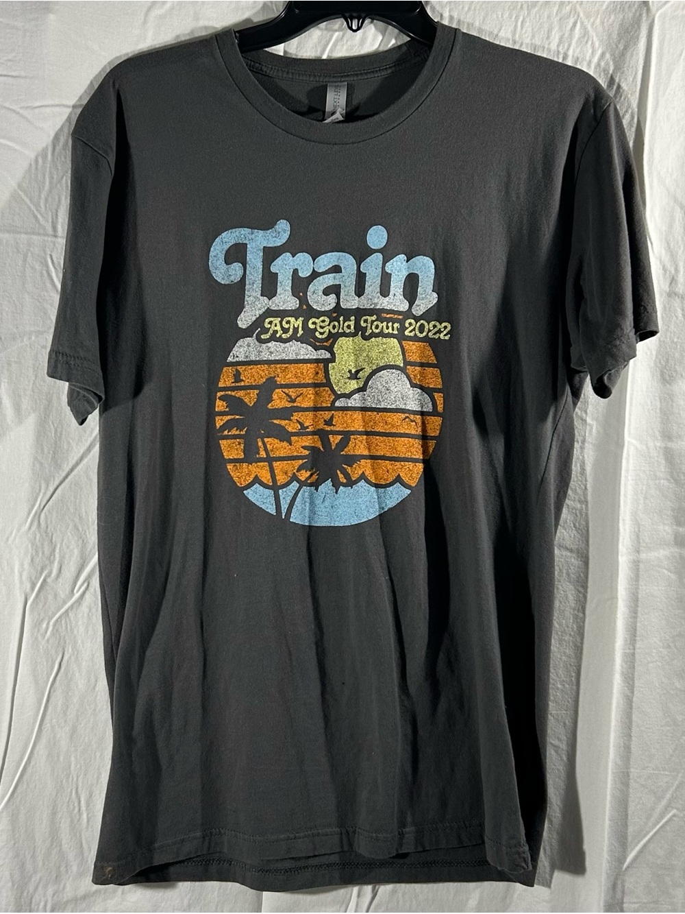 Train AM Gold Tour 2022 Concert Graphic Tee M